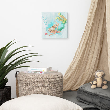 Mermaid Canvas Print