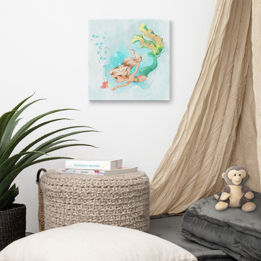 Mermaid Canvas Print