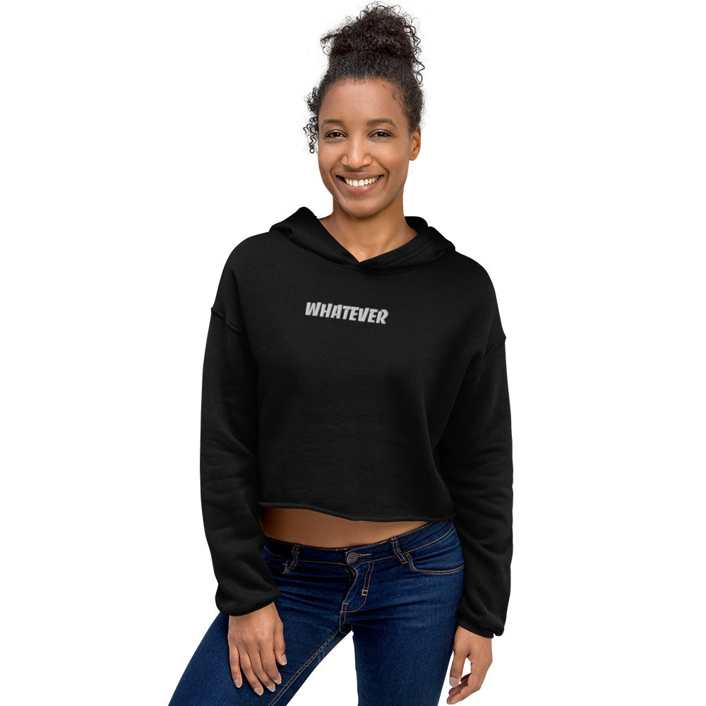 Whatever Crop Hoodie