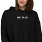 Whatever Crop Hoodie